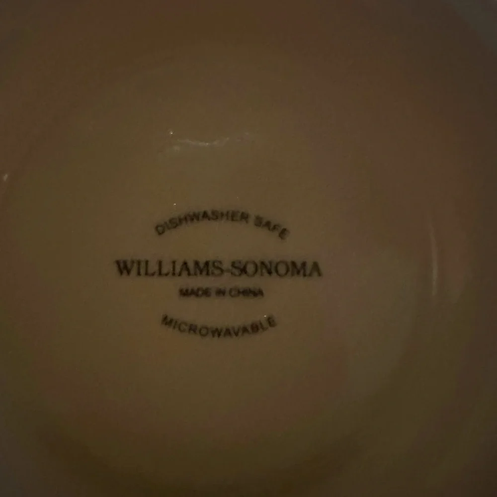 Williams Sonoma nutcracker soup/cereal bowls